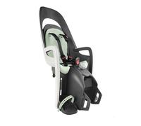 Hamax Caress Child Bike Seat - Pannier Rack Version - White/Mint