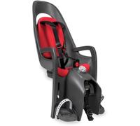 Hamax Caress Child Bike Seat with Carrier Adapter Dark Grey/Red