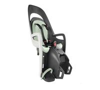 Hamax Caress Child Bike Seat - Pannier Rack Version - White/Mint