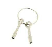 HAMAX Child Seat Spares Replacement Key For Lockable Bracket (Single) & Accessories, Silver
