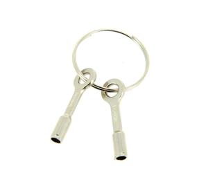 HAMAX Child Seat Spares Replacement Key For Lockable Bracket (Single) & Accessories, Silver