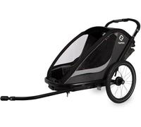 Hamax Cocoon Twin Child Bike Trailer - Grey/Black