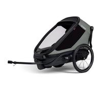 Hamax Outback Next Single Bike Trailer Grey Boy One Size Green Black