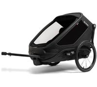 Hamax Outback Next Twin Bicycle Trailer in Black one size