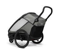 Hamax Outback Next Double Bike Trailer One Size Green Black