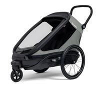 Hamax Outback Next Single Bicycle Trailer in Green one size