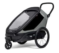 Hamax Outback Next Single Bike Trailer Grey Boy One Size Green Black
