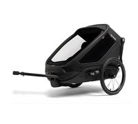 Hamax Outback Next Twin Bicycle Trailer & Stroller - Black