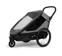 Hamax Outback Next Twin Rain Cover - Transparent