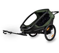 Hamax Outback Twin Child Bike Trailer Green/Black