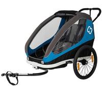 Hamax Traveller Twin Child Bike Trailer Blue/Grey