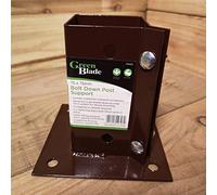Hamble Distribution 75mm x 75mm (3" x 3") Metal Garden Fence Post Holder/Spike