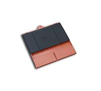 Hambleside Danelaw - Double Plain Tile Vent - Brown