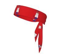 Hamburg Flag Tie Headband for Women & Men - Stylish Sports Head Tie, Suitable for Various Sports Activities
