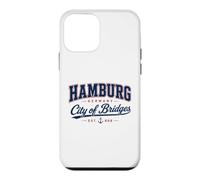 Hamburg Germany City of Bridges Vintage Travel Design Case for iPhone 12 mini