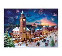 Hamburg Landungsbrücken Limited Edition Richard Sellmer Advent Calendar A3