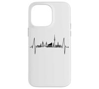 Hamburg Skyline Heartbeat Germany Lover I Love Hamburg Case for iPhone 14 Pro Max