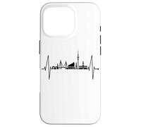 Hamburg Skyline Heartbeat Germany Lover I Love Hamburg Case for iPhone 16 Pro