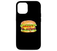 Hamburger Burger Food Pastry Cheeseburger Barbecue Grill Case for iPhone 12/12 Pro