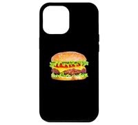 Hamburger Burger Food Pastry Cheeseburger Barbecue Grill Case for iPhone 12 Pro Max