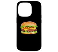 Hamburger Burger Food Pastry Cheeseburger Barbecue Grill Case for iPhone 14 Pro