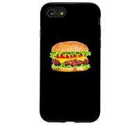 Hamburger Burger Food Pastry Cheeseburger Barbecue Grill Case for iPhone SE (2020) / 7/8