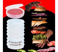 Hamburger Containers Are A Kitchen Essential, A Must-Have For Hamburger Lovers: Organize Your Kitchen Space, Simplify Meal Prep, Optimize Freezer Storage, Enable Portion Control, Preserve Flavor