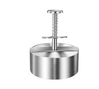 Hamburger Patty Maker Press Stainless Steel Non-Stick Round Manual Rice Ball Mold for Griddle Meat Kitchen Grilling Accessories(Size 10.1cm)