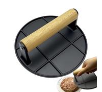 Hamburger Press - 6.3 Inch Burger Smasher, Grill Press | Meat Bacon and Sandwich Home Kitchen Tool Multipurpose Easy Cooking Camping BBQ and Grilling Needs Gadget Tool