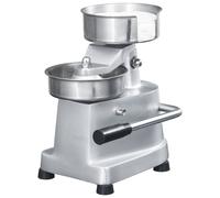 Hamburger Press Machine with 500 Patty Papers Aluminium Maker 10cm/13cm vidaXL