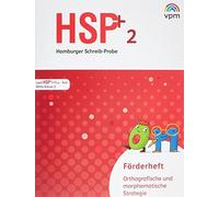 Hamburger Schreib-Probe (HSP) Fördern 2: 5 Förderhefte orthografisch (Broschüre)