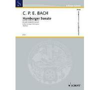 Hamburger Sonate G Carl Philipp Emanuel Bach Flute and Piano Book [Softcover]
