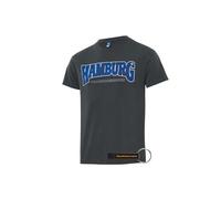 Hamburger SV HSV AIK Hamburg Men's T-Shirt 100% Organic Cotton + FanEmotion Bottle Opener, Aik Grey, M