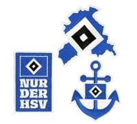 Hamburger SV HSV Patch Set of 3 Hamburger SV