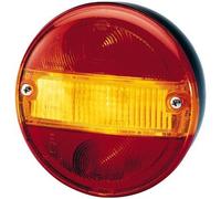 Hamburger Tail Lamp Round Vibration Damper - Right | HELLA 2SD 001 685-231