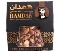 Hamdan Artisan Nut Blend - Raw Mixed Nuts with Pistachios, Cashews, Almonds, Pecans, Small-Batch Roasted Healthy Crunchy Snack, Balanced Natural Flavour for Baking, Cooking, Vegan Keto Diets - (340 g)