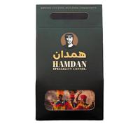 Hamdan Coffee Colombian Coffee Beans - Single Origin Arabica Medium Roast, Caramel Bittersweet Cocoa Flavour, Rich Aromatic Smooth Finish, for Espresso, French Press, Filter Brew - (200 g)