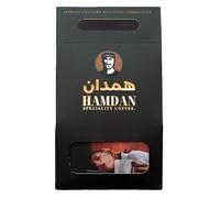 Hamdan Coffee Decaf Colombian Coffee - Swiss Water Processed Medium Roast Arabica, Caramel Bittersweet Cocoa Flavour, Smooth Caffeine-Free Ground Beans for Espresso, French Press, Filter Brew (200 g)