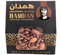 Hamdan Salt-Kissed Almonds - Lightly Salted Roasted Almonds, Classic Savoury Flavour, Crunchy Healthy Nut Snack, Natural Almond for On-The-Go Snacking and Cooking - (340 g)
