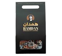 Hamdan Turkish Coffee - Sultan’s Secret Dark Roast Arabica Coffee, Finely Ground for Ibrik Brewing, Traditional Middle Eastern Coffee with Royal Spice Blend, Rich Aromatic Bold Flavour - (200 g)