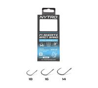 Hameçon en latex Nytro Shortz 0,13 mm Bleu Taille 18
