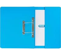 Elba Spring Pocket File Mediumweight Foolscap Blue (Pack of 25)