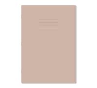 Hamelin A4 8 mm Ruled and Margin 64 Pages Exercise Book - Buff (Pack of 50)