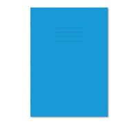Hamelin A4 Exercise Book, 15mm Ruled Bottom/Plain Top, 48 Page, Light Blue, 100 Pack