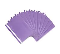Hamelin A4 Purple Polypropylene Project Folders, Pack of 25 - Durable, Lightweight, and Vibrant