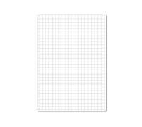 Hamelin Loose Leaf Paper 10mm Squared 1000 Page Unpunched A4 (Pack of 5) 100101547