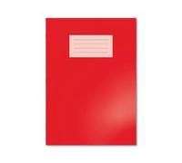 Hamelin Oxford Exercise Book 8mm Lined 64 Page A4 Red (Pack 50)