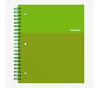 Hamelin Spiral Notebook Ruled 8.5" x 11" Emerald Green