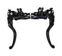 HAMFISTB Clutch Lever Motorcycle Brake Lever CNC Aluminum Hydraulic Direct Push Dual Pump Horn Handlebar Braking System Motorcycle Brake Lever