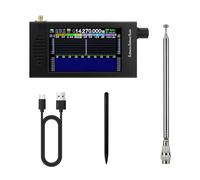 HamGeek DSP SDR Radio Receiver 100 KHz to 149 MHz DSP Digital Demodulation CW/AM/SSB/FM/WFM Portable Shortwave Radio Receiver with 4.3 Inch IPS LCD